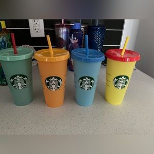 Viral colour changing Starbucks cups